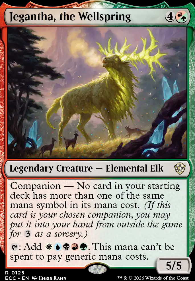 Commander: Jegantha, the Wellspring