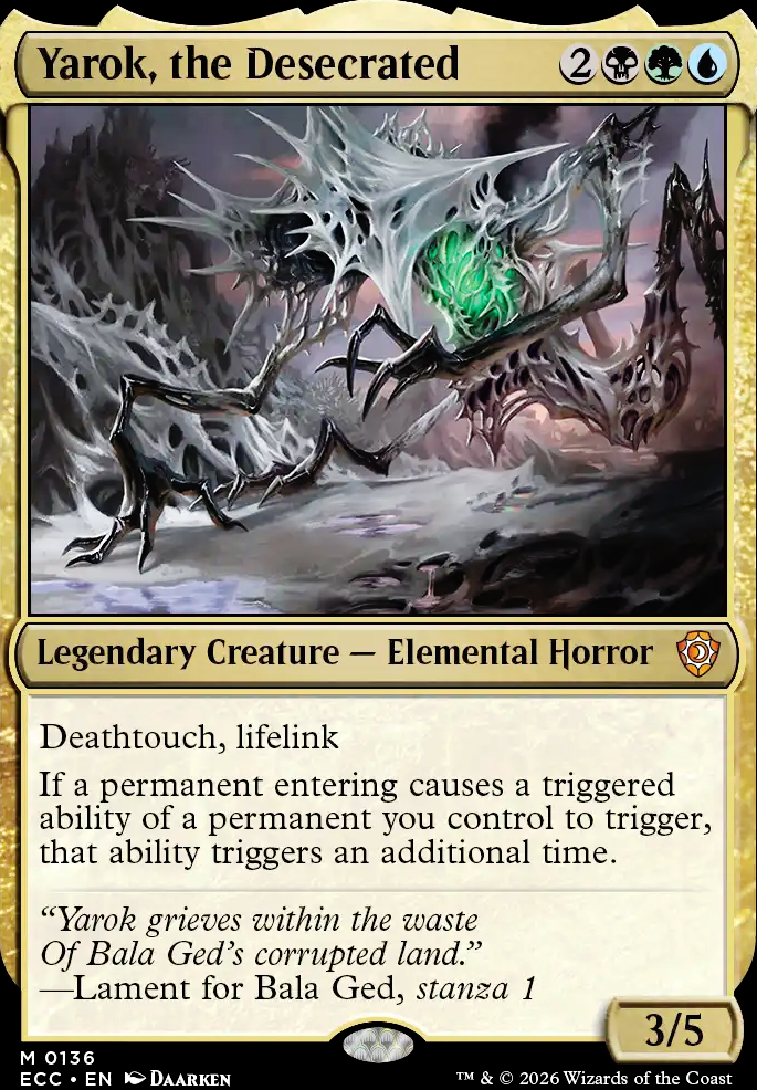 Commander: Yarok, the Desecrated
