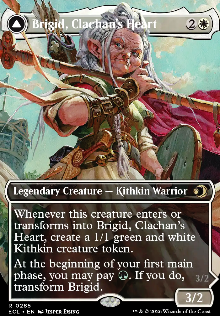 Featured card: Brigid, Clachan's Heart