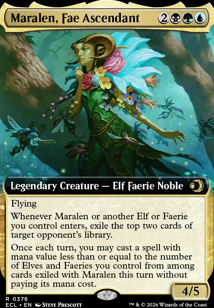 Featured card: Maralen, Fae Ascendant