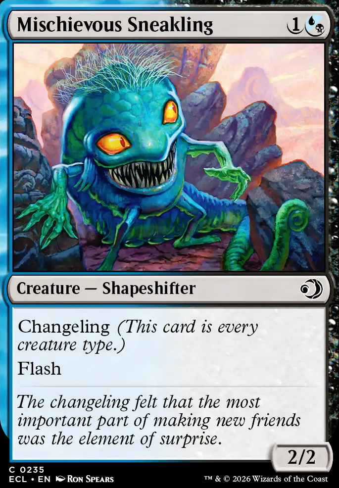 Mischievous Sneakling feature for Ur-Dragon, Changeling The Meta