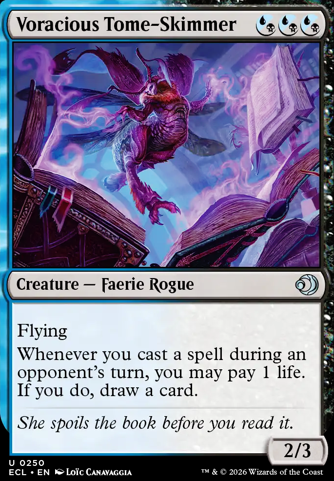 Voracious Tome-Skimmer feature for ECL / ECL / ECL - 2026-02-22