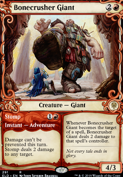 Bonecrusher Giant feature for Jeskai Midrange