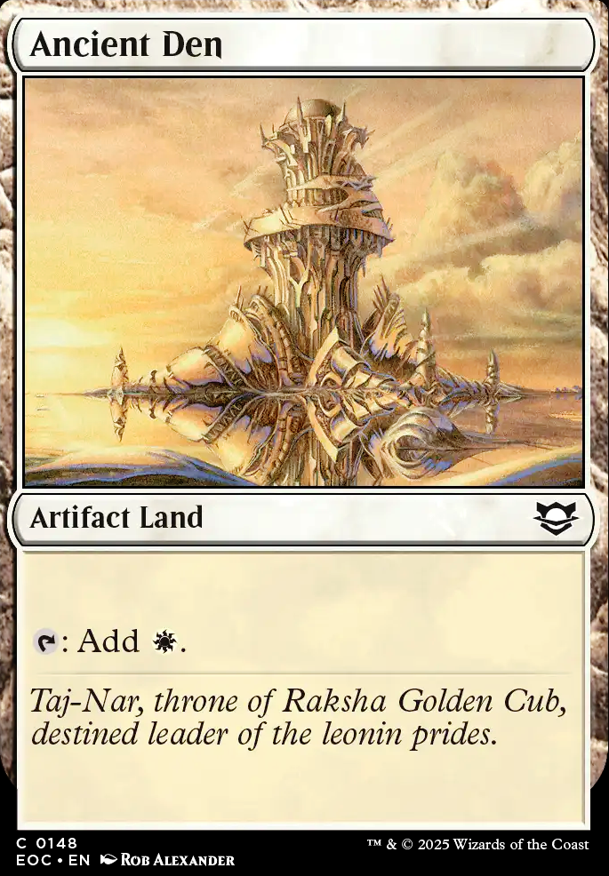 Ancient Den feature for Infinite Combos