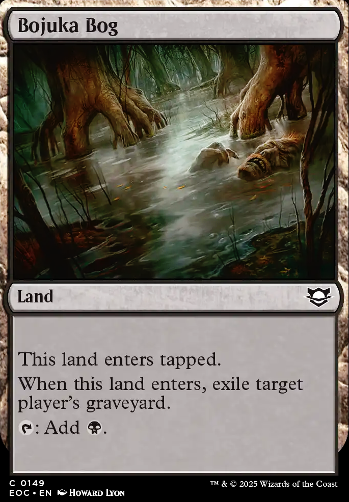 Bojuka Bog feature for Forever Alone Discard Deck