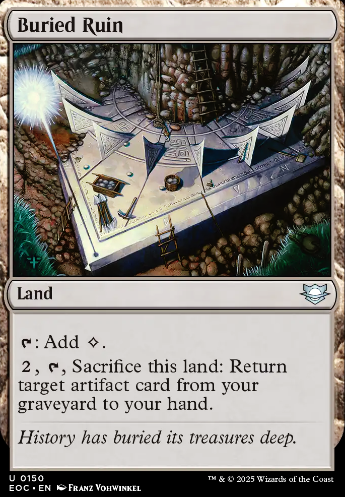Buried Ruin feature for R/U/G Control. 