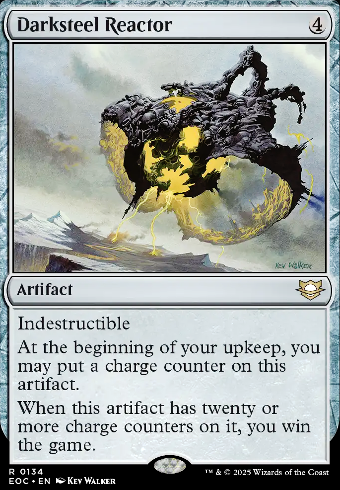 Featured card: Darksteel Reactor