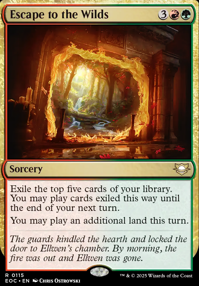 Featured card: Escape to the Wilds