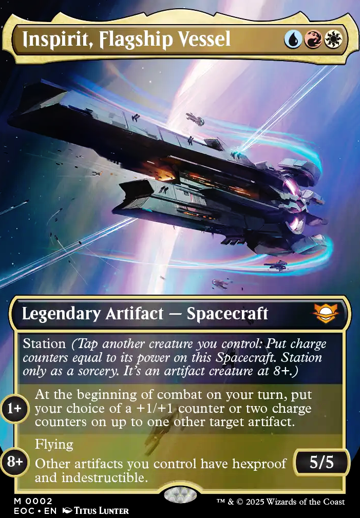 Inspirit, Flagship Vessel feature for Inspirit, Flagship Vessel Precon+