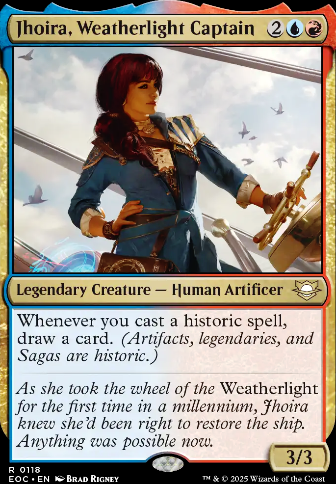 Commander: Jhoira, Weatherlight Captain