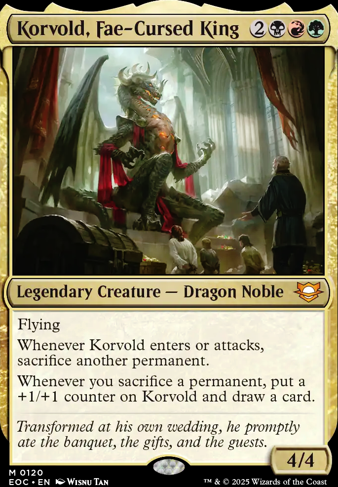 Commander: Korvold, Fae-Cursed King