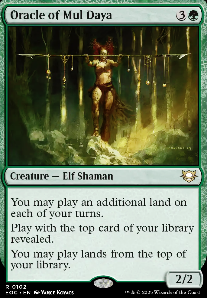 Featured card: Oracle of Mul Daya