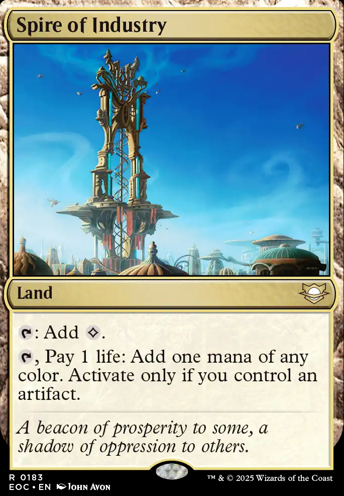 Spire of Industry feature for Snooping Around