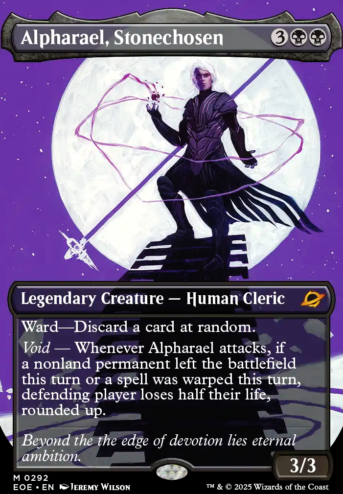 Commander: Alpharael, Stonechosen