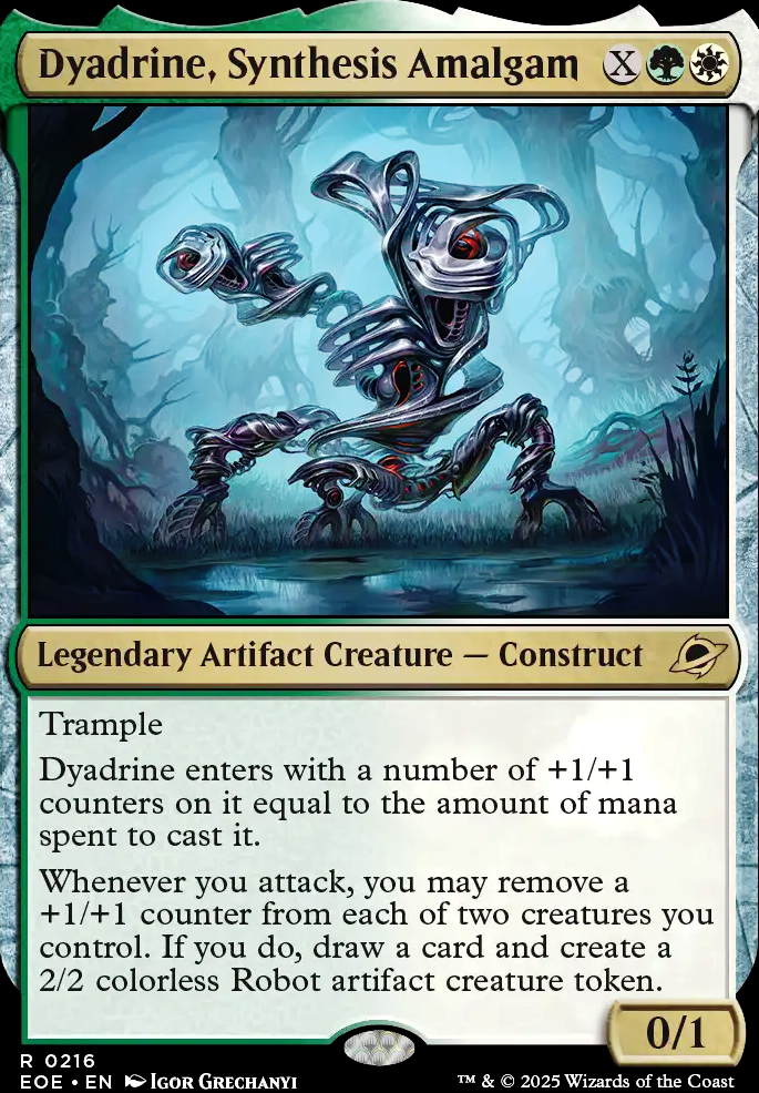 Dyadrine, Synthesis Amalgam