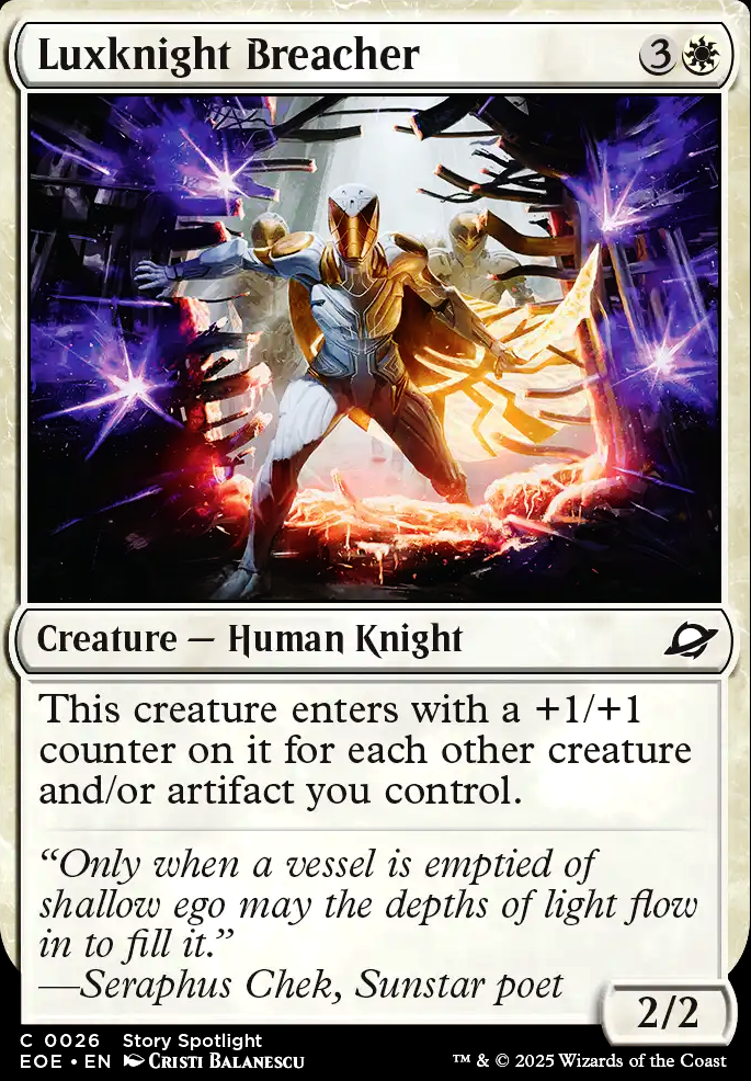 Luxknight Breacher feature for Glittering Luxknight