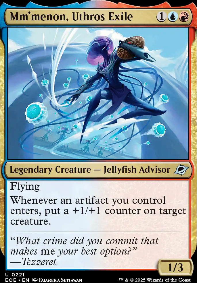 Mm'menon, Uthros Exile