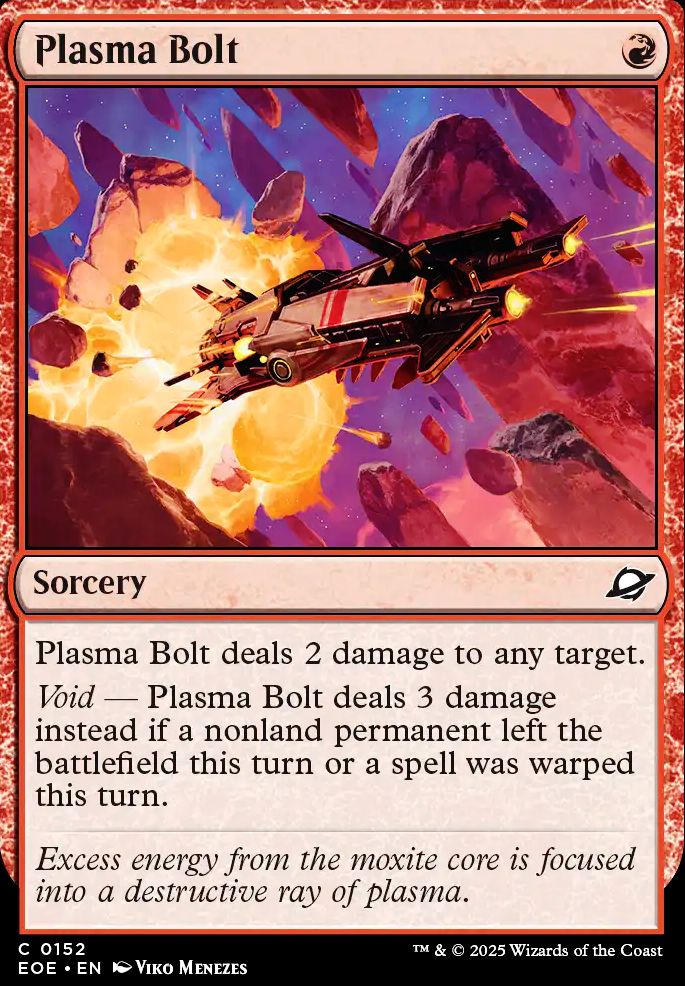 Featured card: Plasma Bolt