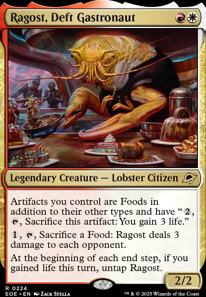Featured card: Ragost, Deft Gastronaut