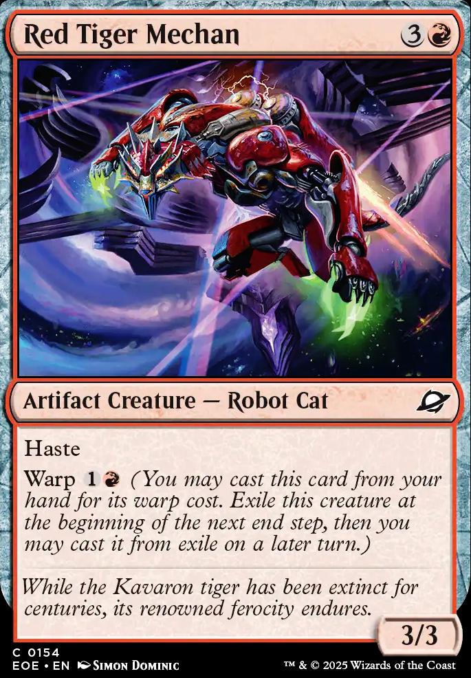 Red Tiger Mechan