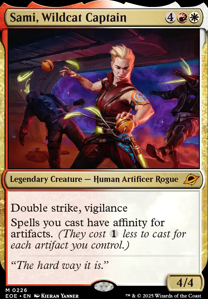 Sami, Wildcat Captain feature for Sami, Wildin' the **** Out