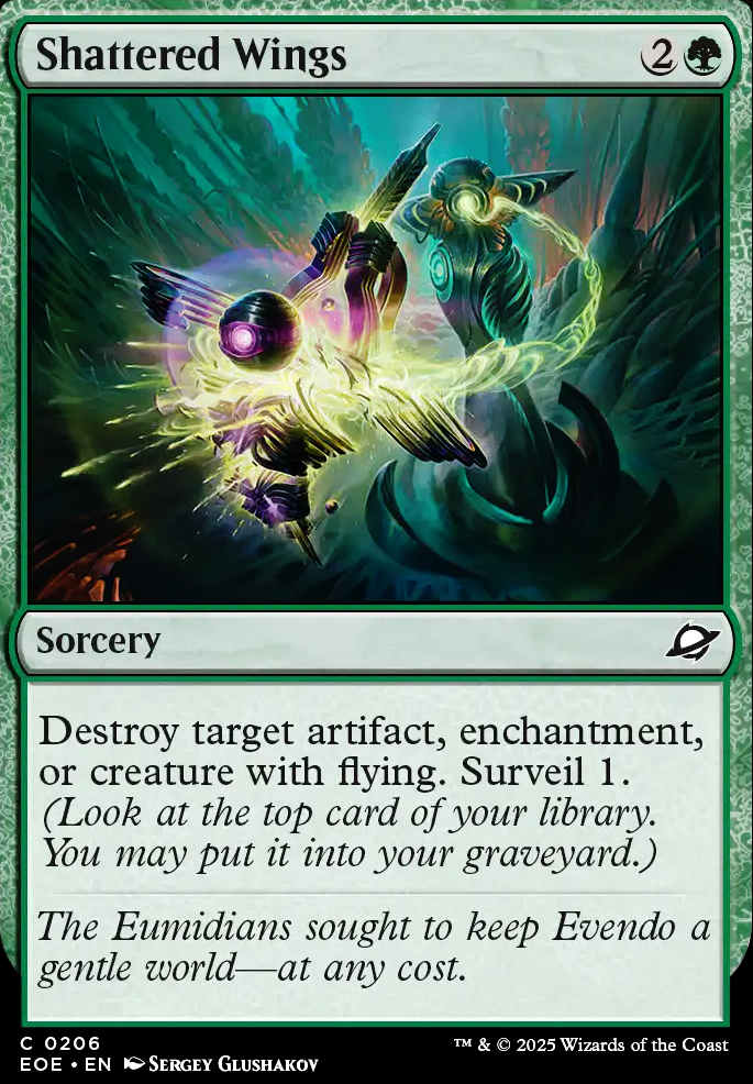 Featured card: Shattered Wings