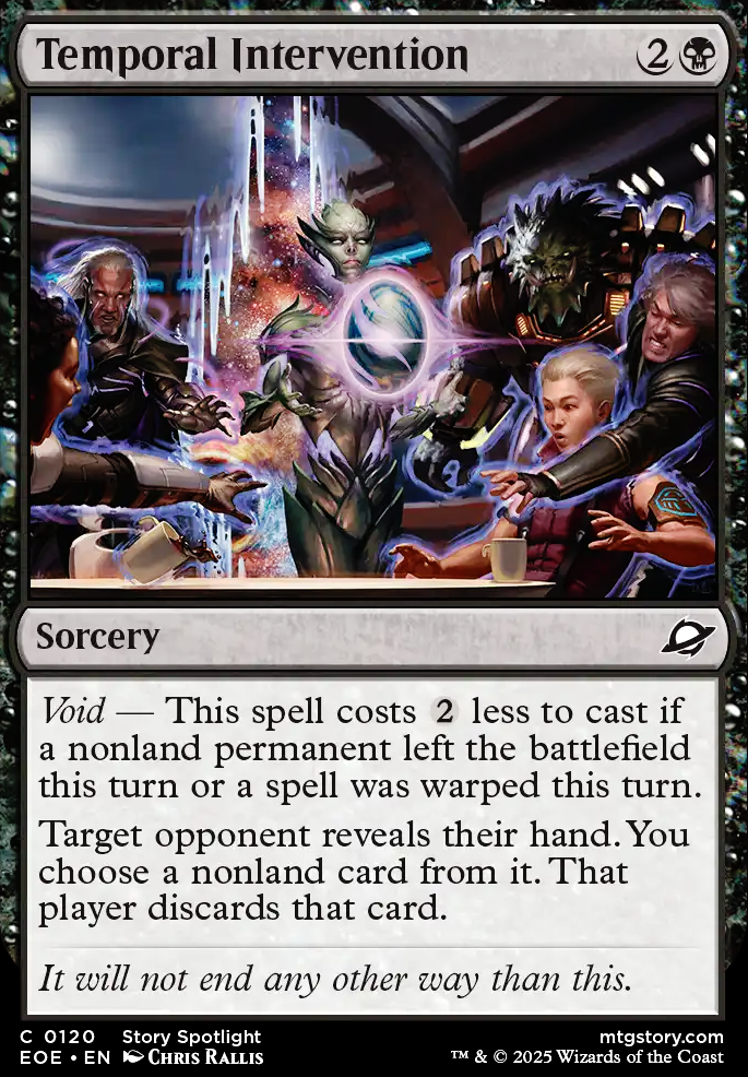 Temporal Intervention