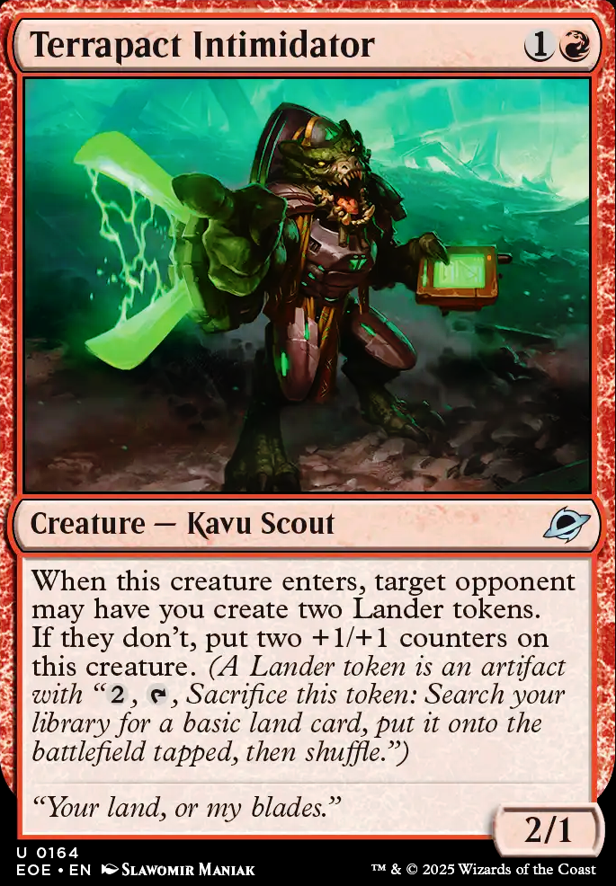 Featured card: Terrapact Intimidator