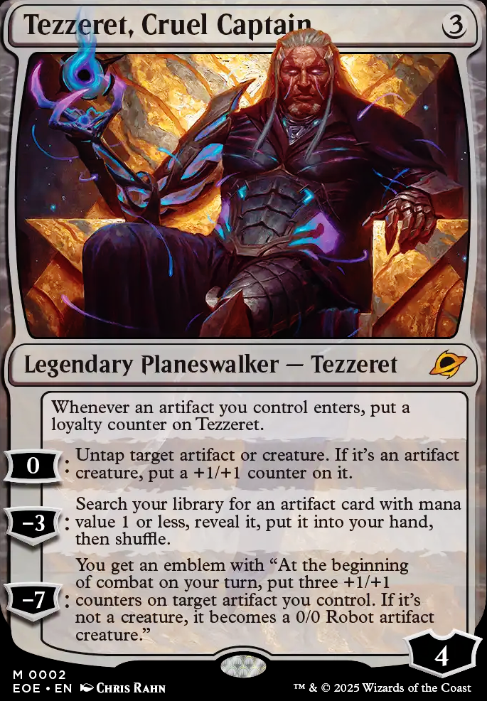 Tezzeret, Cruel Captain