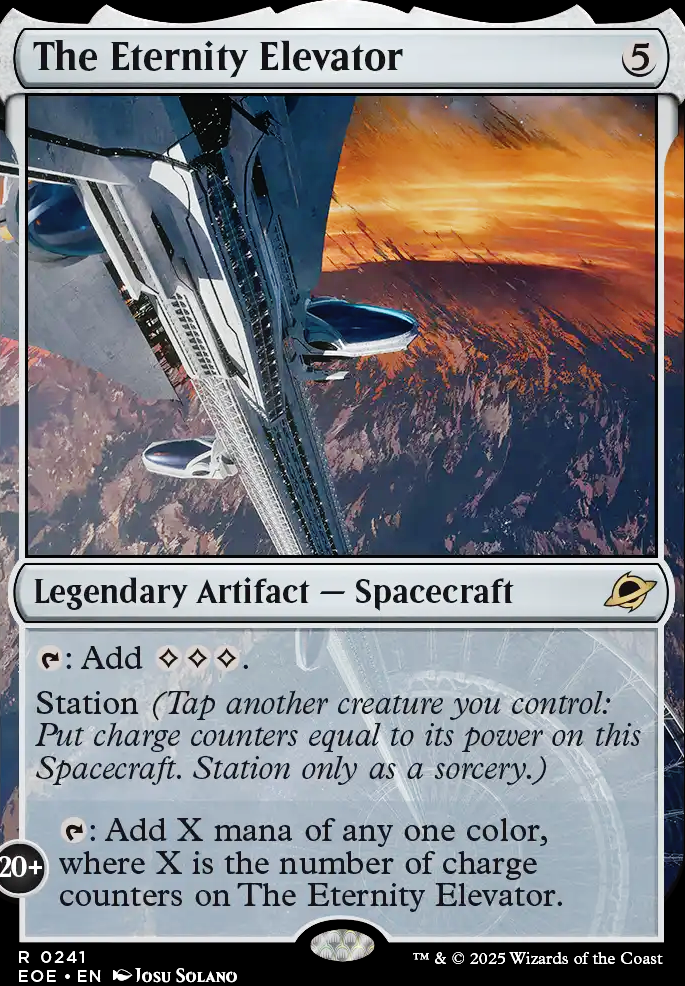 The Eternity Elevator feature for The Eternity Elevator Commander