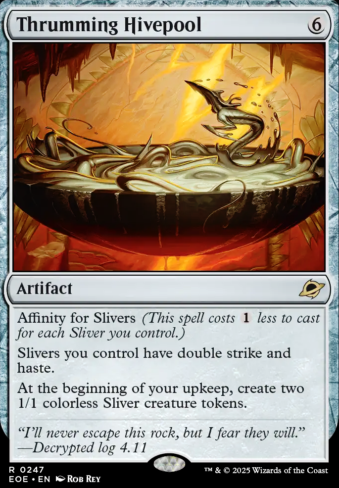 Thrumming Hivepool feature for Slivers