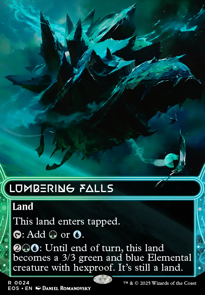 Featured card: Lumbering Falls