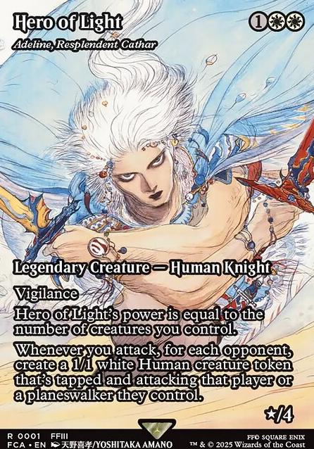 Featured card: Adeline, Resplendent Cathar