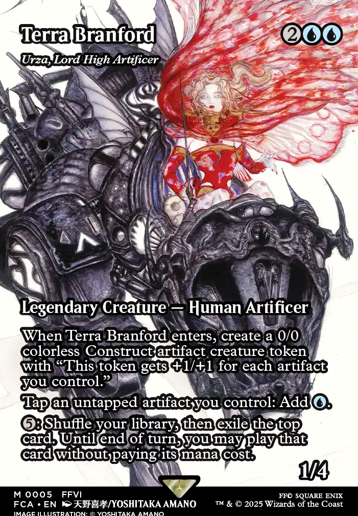 Featured card: Urza, Lord High Artificer
