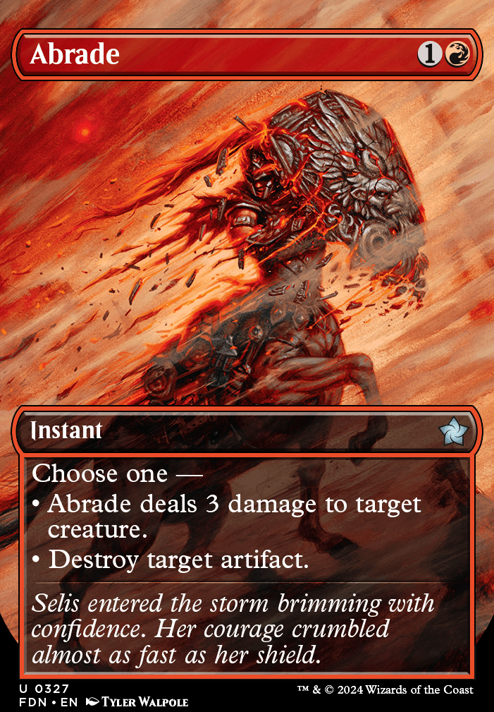 Featured card: Abrade