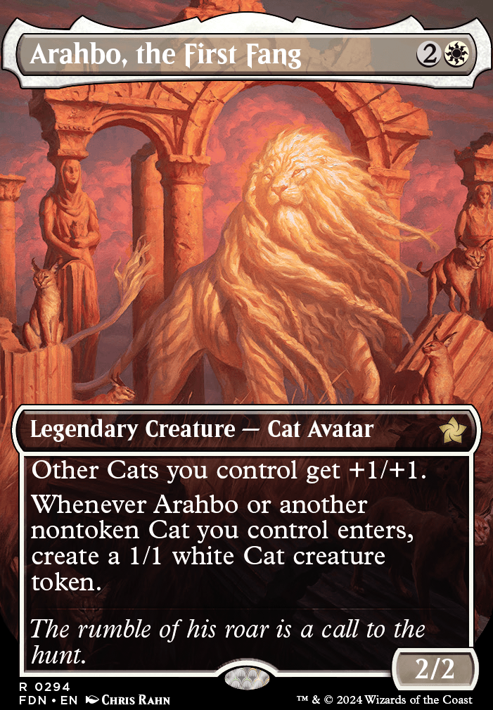 Commander: Arahbo, the First Fang