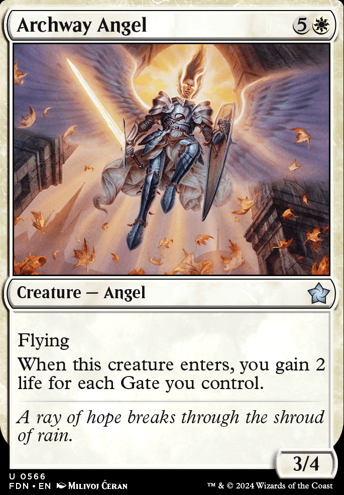 Featured card: Archway Angel