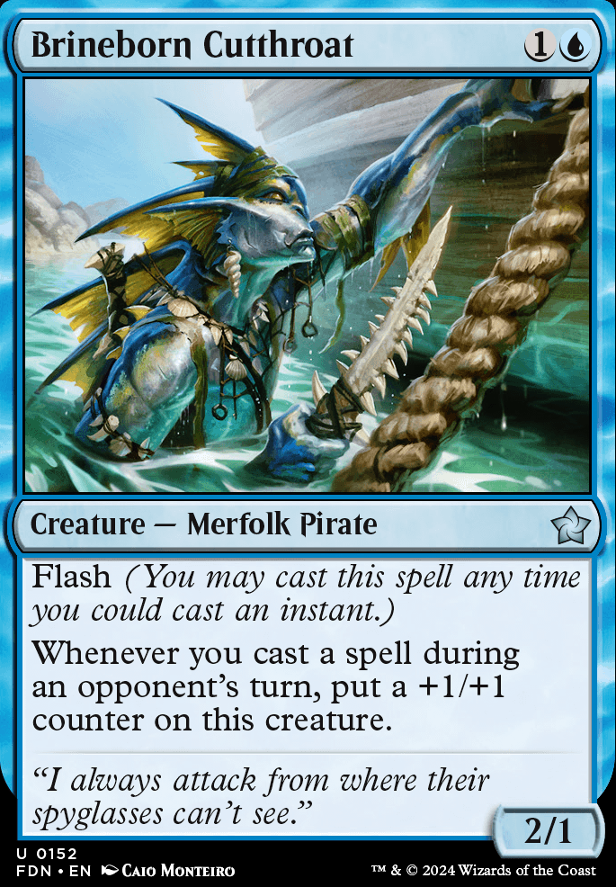 Brineborn Cutthroat feature for Double Deck Draft Casual - 2019/08/17 - UW Flyers