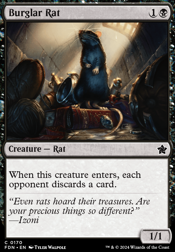 RAT (Commander / EDH MTG Deck)