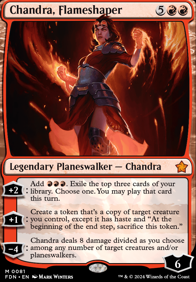 Featured card: Chandra, Flameshaper