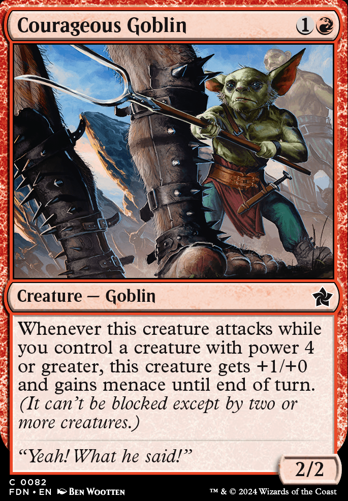 Courageous Goblin