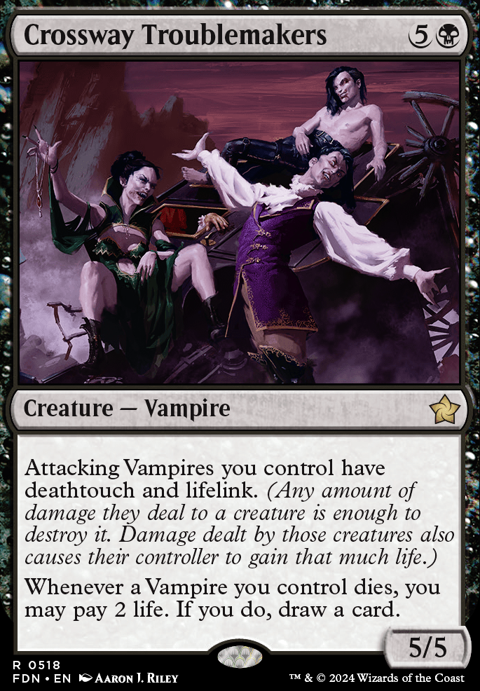 Crossway Troublemakers feature for Glint-Eye Spellshaper's Vampire Club