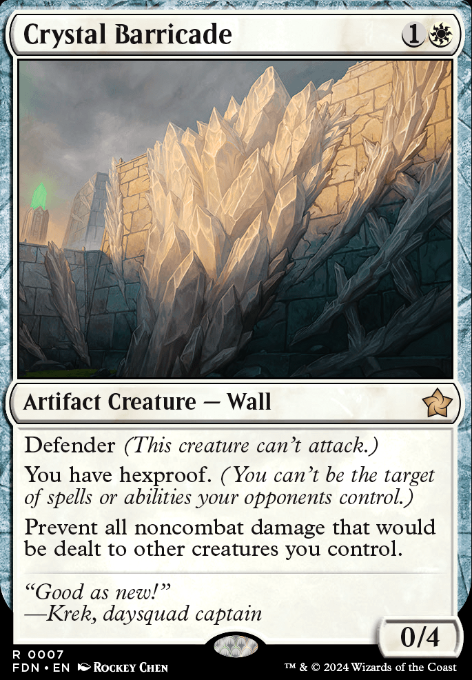 Crystal Barricade