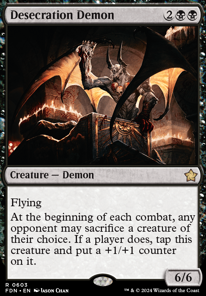 Featured card: Desecration Demon