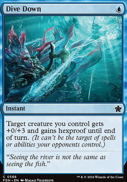 Featured card: Dive Down