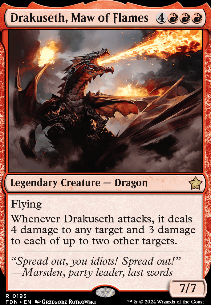 Featured card: Drakuseth, Maw of Flames