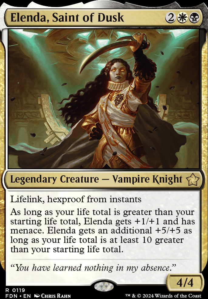 Commander: Elenda, Saint of Dusk