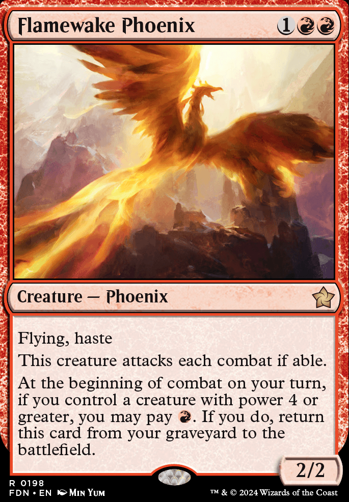 Featured card: Flamewake Phoenix