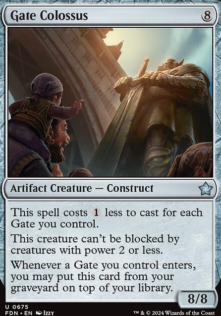 Gate Colossus feature for Which Gate am I supposed to use again