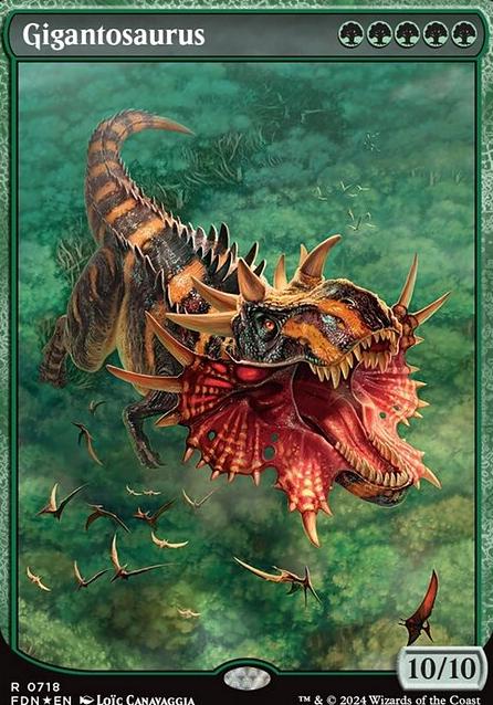 Featured card: Gigantosaurus